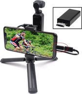 STARTRC Metalen Handbediende Mobiele Telefoon Clip Beugel Statief Set Uitbreidingsaccessoires met Android USB Datakabel voor DJI OSMO Pocket