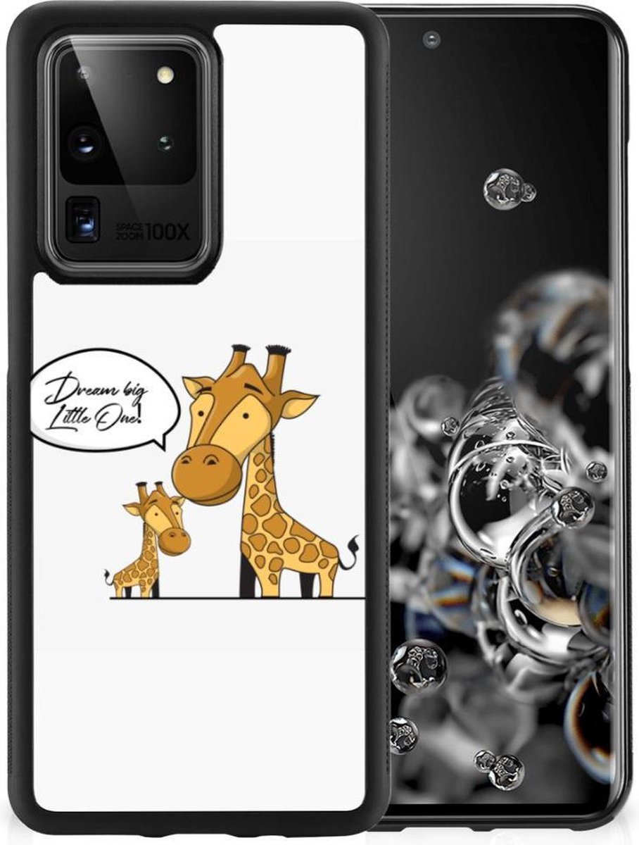 Samsung Galaxy S20 Ultra Bumper Hoesje Giraffe