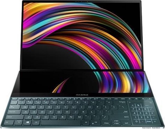 ASUS ZenBook Pro Duo UX581LV-H2018T-BE Notebook Blauw 39,6 cm (15.6") 3840  x 2160... | bol