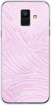 Samsung Galaxy A6 (2018) Hoesje Transparant TPU Case - Pink Slink #ffffff