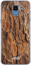 Samsung Galaxy J6 (2018) Hoesje Transparant TPU Case - Woody #ffffff