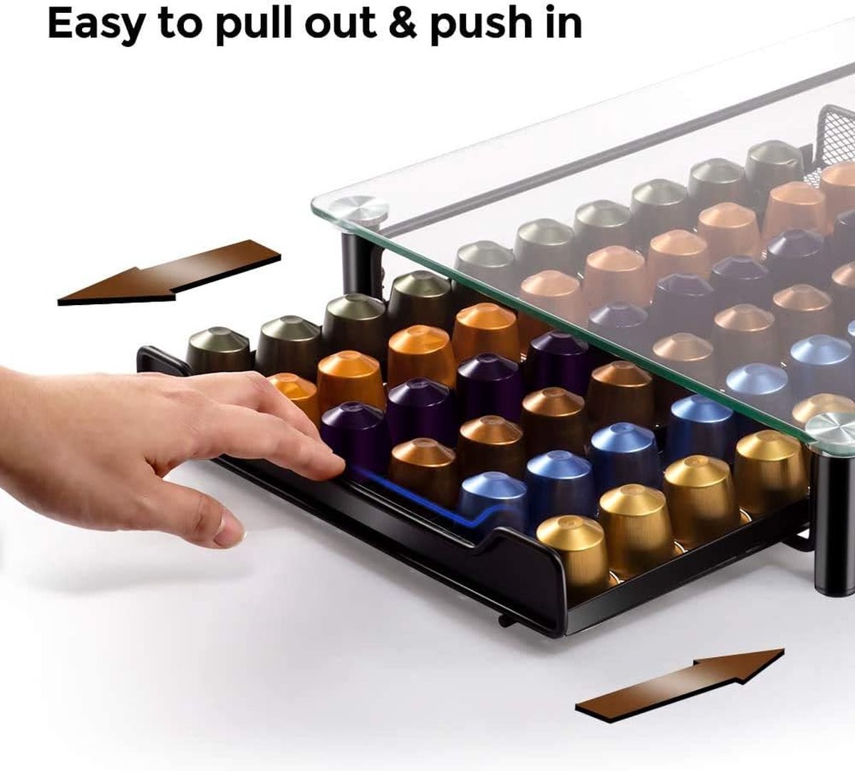 koffie capsules houder -60 Capsules