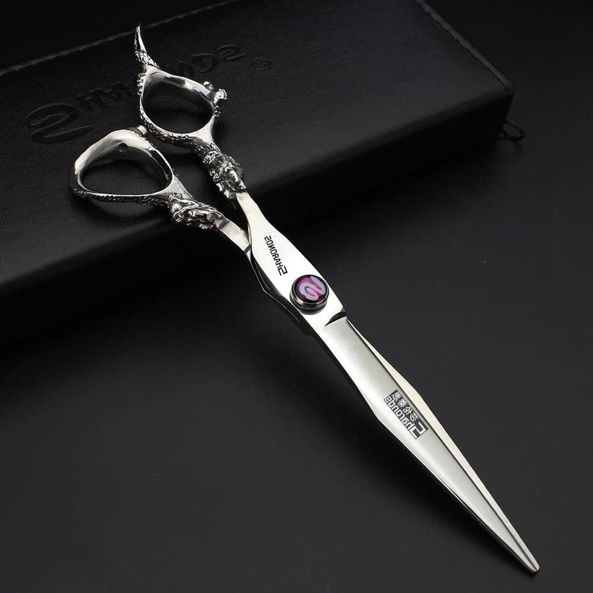 Professionele Barber Schaar 7 inch 440c - Topkwaliteit Set van 2 Scharen