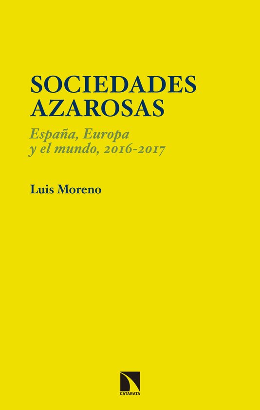 Sociedades azarosas - cover