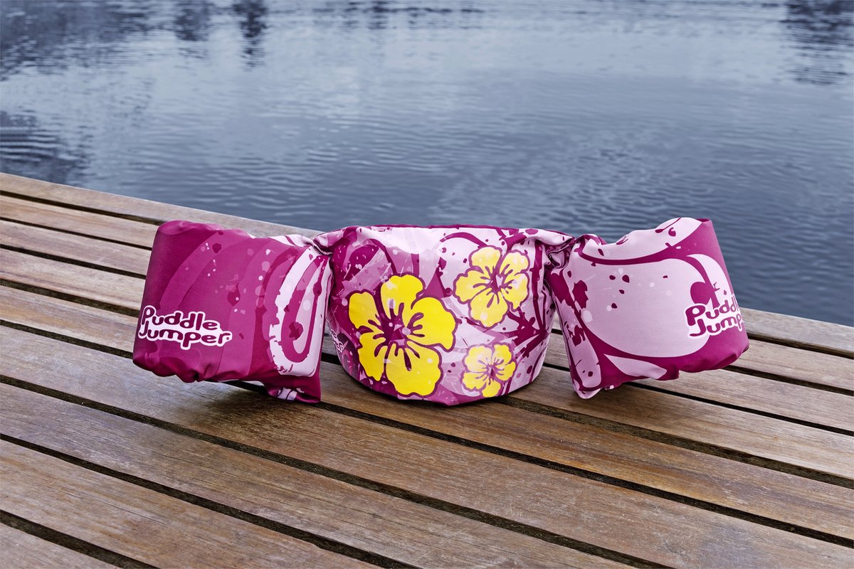 Bestway Puddle Jumper Tropische Bloemen - Verstelbare Zwembandjes voor Kinderen - Draagkracht 15 - 30 kg size — afbeelding 12