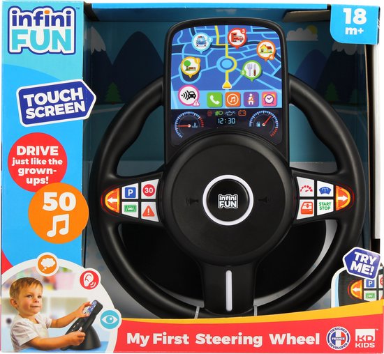 Jumbo - InfiniFun - Mijn eerste stuurwiel - Speelgoed vanaf 1 jaar van Jumbo — afbeelding 3
