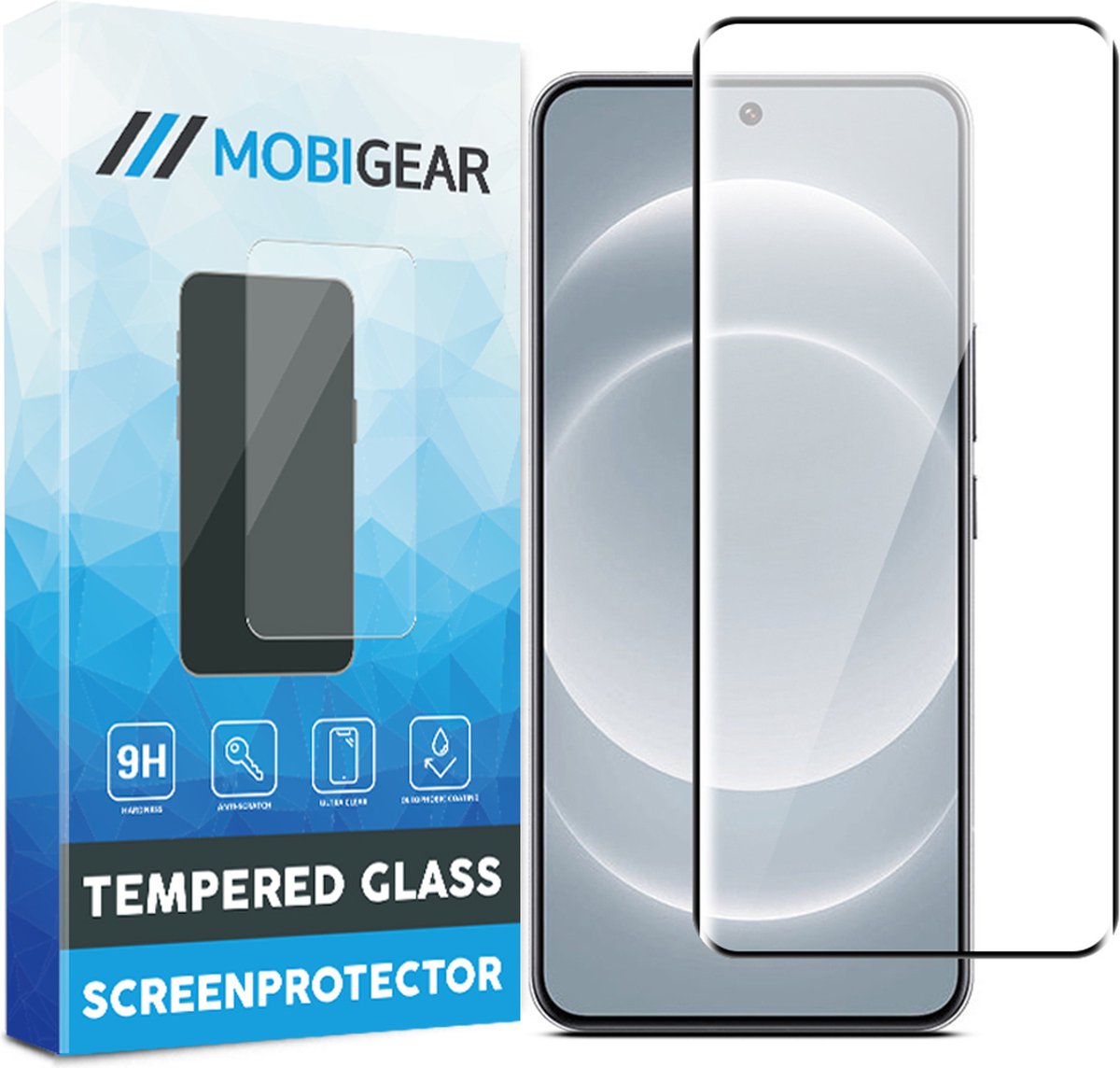 Mobigear Screenprotector geschikt voor Xiaomi 14 Ultra Glazen | Mobigear Premium Screenprotector - Case Friendly