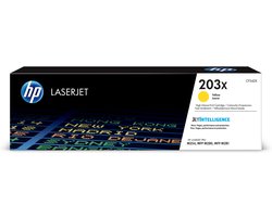 HP 203X - Tonercartridge - Origineel - Hoge Capaciteit - Geel