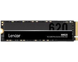 Lexar NM620 - Interne SSD - PCIe Gen3x4 - NVMe M.2 2280 - 1 TB