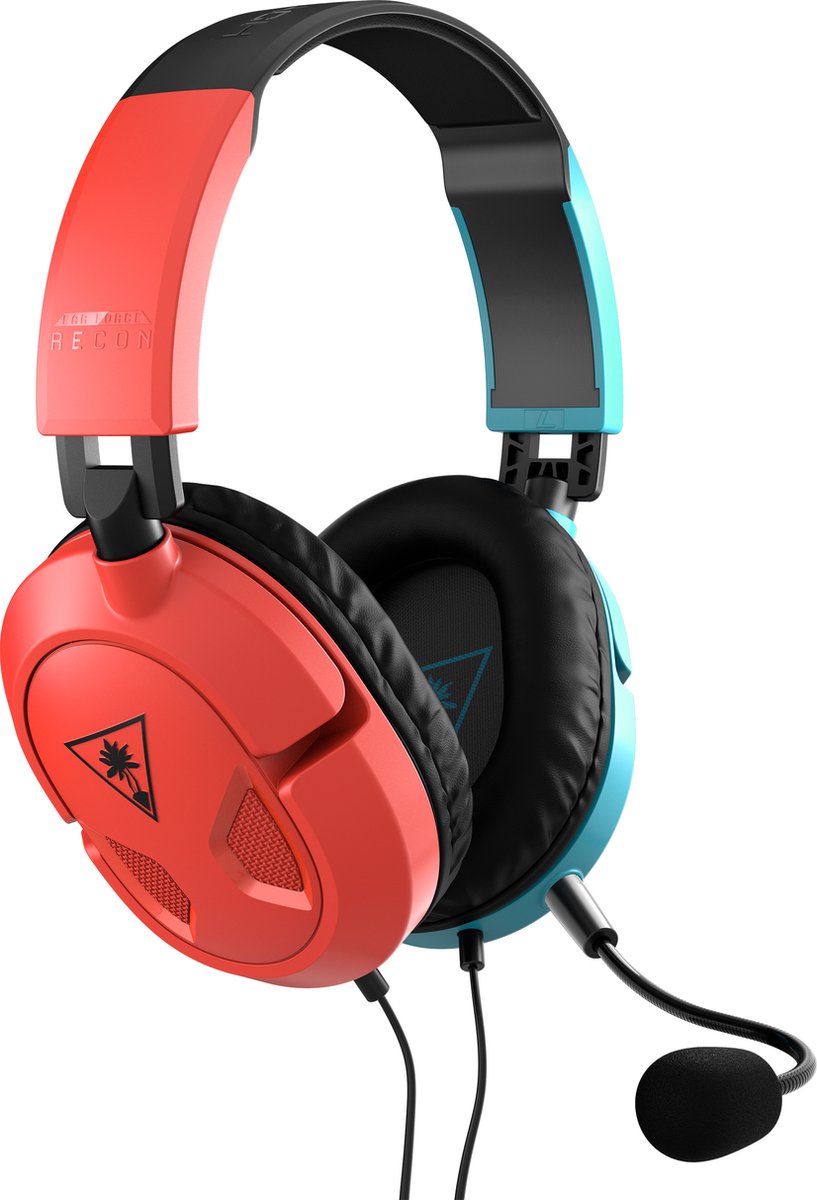 Turtle Beach Recon 50 Headset Bedraad Hoofdband Gamen Blauw, Rood