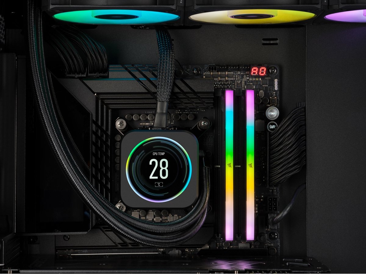 Corsair Vengeance RGB - RAM-geheugen - 32GB - DDR5 - 6.000MT/s - 2