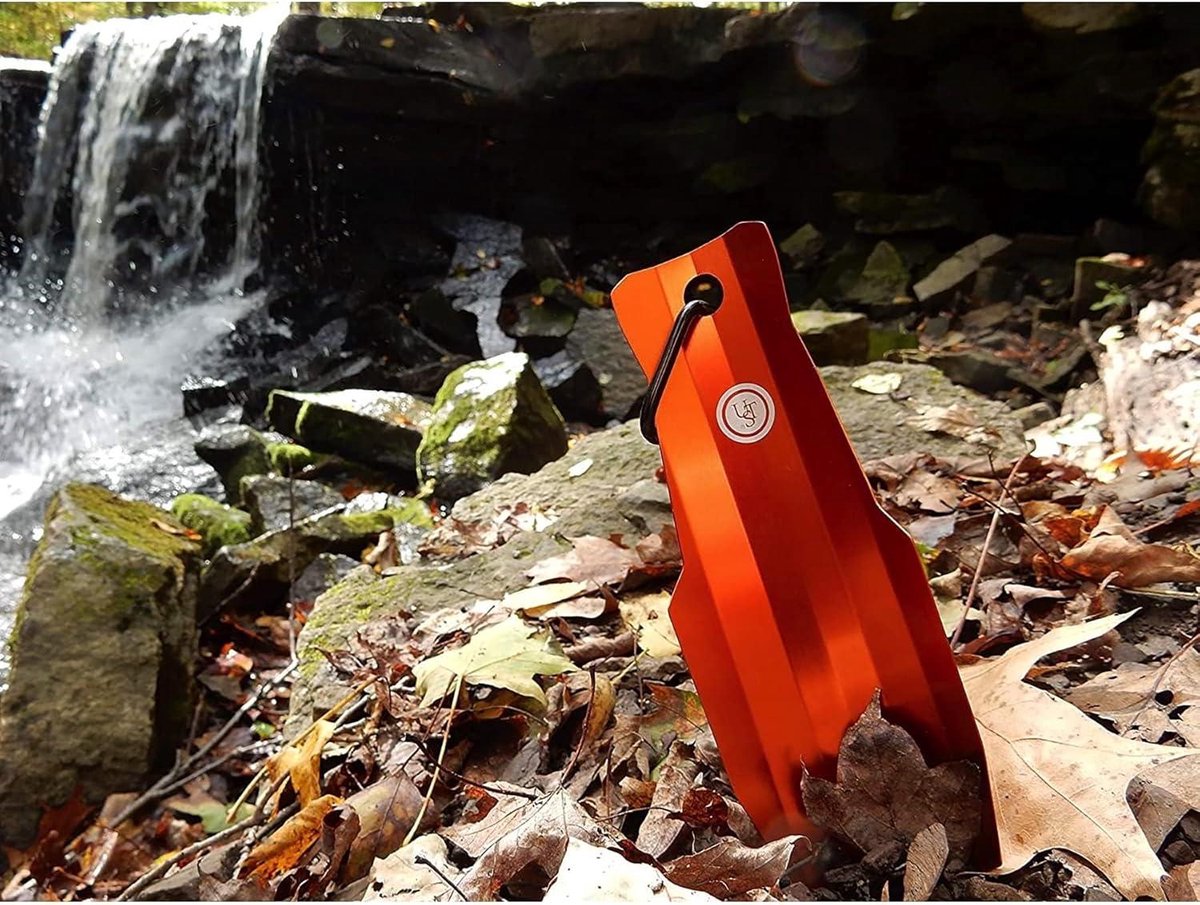 Lichte Aluminium Schop voor Tuin en Camping Gebruik - Ideaal voor Wandelen, Kamperen en Outdoor Survival