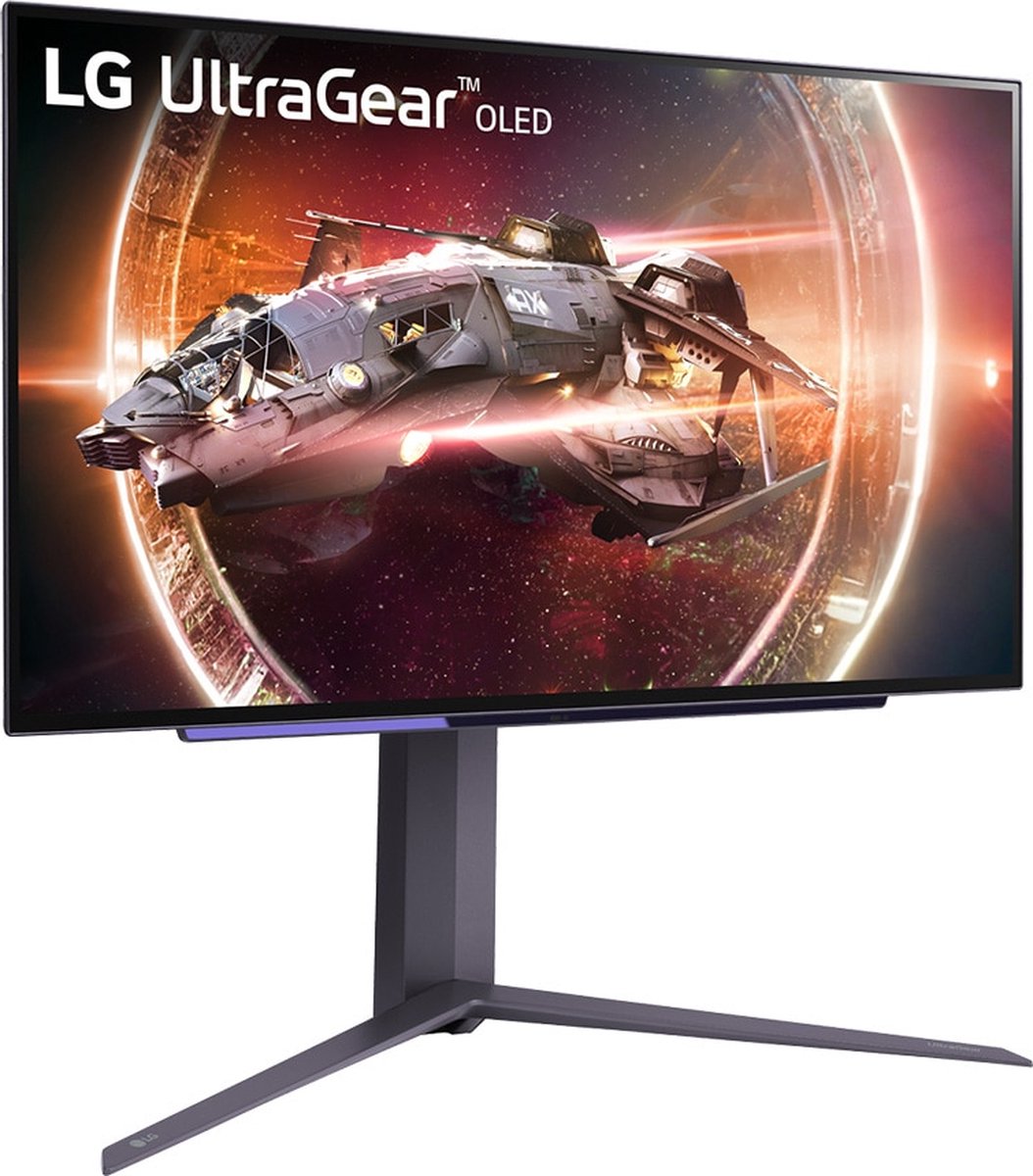 LG UltraGear OLED 27GS95QE-B - QHD Gaming Monitor - 240hz - 0.03ms - 27inch thumbnail 6