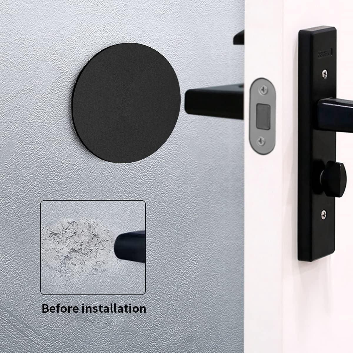 Zelfklevende schuimrubberen plaat, zwart, 300 x 300 x 6 mm (l x b x d) schuimrubberen platen, closed-cell, neopreen met kleefrug, antislip schuimmat voor meubels, 8 stuks