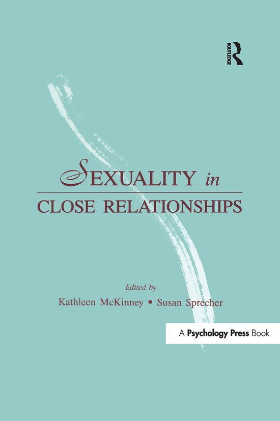 Sexuality in Close Relationships - cover