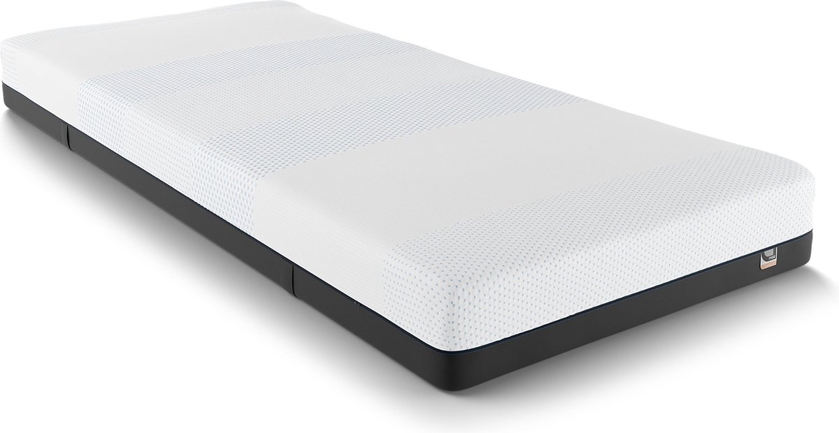 Maxi Plus Pure 200 Matras 120x200 cm - Traagschuim Matras - Tweepersoonsmatras - 7 Zonen - Pocketvering - Dikte: 21 cm - H4