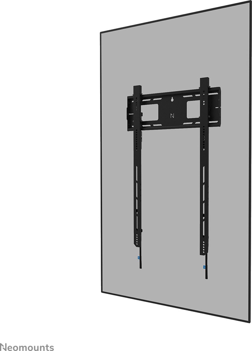 Neomounts WL30-750BL18P Heavy duty muurbeugel 50-98" - vlak - vergrendelbaar - portrait - snelle installatie - TÜV