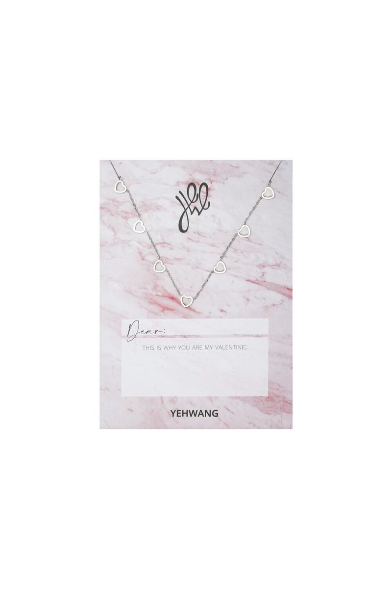 Ketting Love Open Hearts Extra