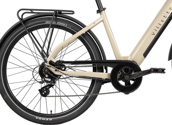 Villette Extreme RM, city-ebike 13Ah 8sp 27.5 inch Greige van Villette — afbeelding 3