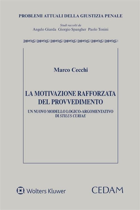 La Motivazione Rafforzata del Provvedimento - cover