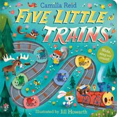 Slide and Count books - Camilla Reid series- Five Little Trains