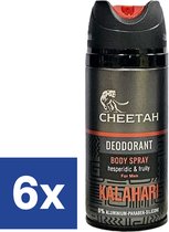 Cheetah Deo Spray Kalahari - 6 x 150 ml
