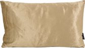 Velvet Goud Long Kussenhoes | 30 x 50 cm | Velvet/Polyester