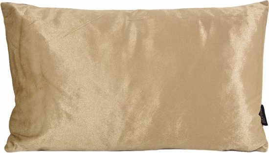 Velvet Goud Long Kussenhoes | 30 x 50 cm | Velvet/Polyester
