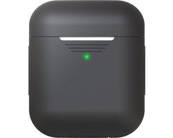 KeyBudz Elevate Protective Silicone Case voor de Apple AirPods 1 / 2 - Black