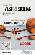 I Vespri Siciliani - String Quartet 5 - Score of 