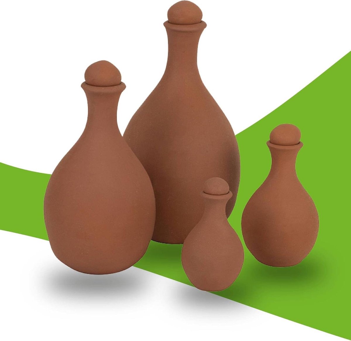 Underland gietpot 300 ml - automatische irrigatie - bespaart water - handgemaakt Spanje