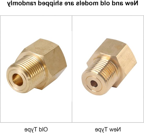 CO2-vuladapter met 3000 psi drukmeter, CO2-flessen navuladapter voor herbruikbare flessen incl. adapter voor het vullen van watersprudlers Duo Quick Connect QC, Art, Crystal 3.0 en Terra