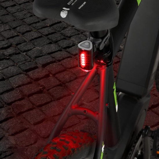 OSRAM RACE 80 SET Fietsverlichtingsset LED werkt op een accu Zwart