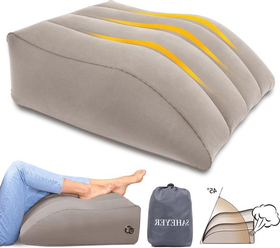 SAHEYER Side Sleeper Pillows for Adults, U Shaped Body Pillow for Pain Relief