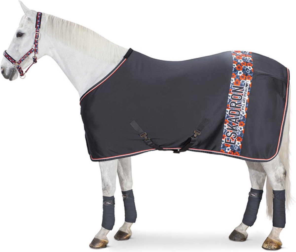 Eskadron Jersey Deken Next Generation Anthraciet Aloha - XL
