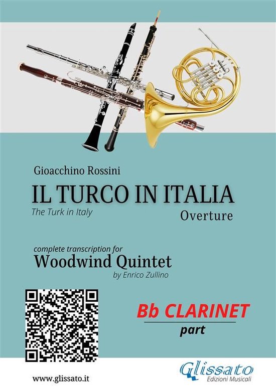 Il Turco in Italia overture - Woodwind Quintet 3 - Bb Clarin ... - cover