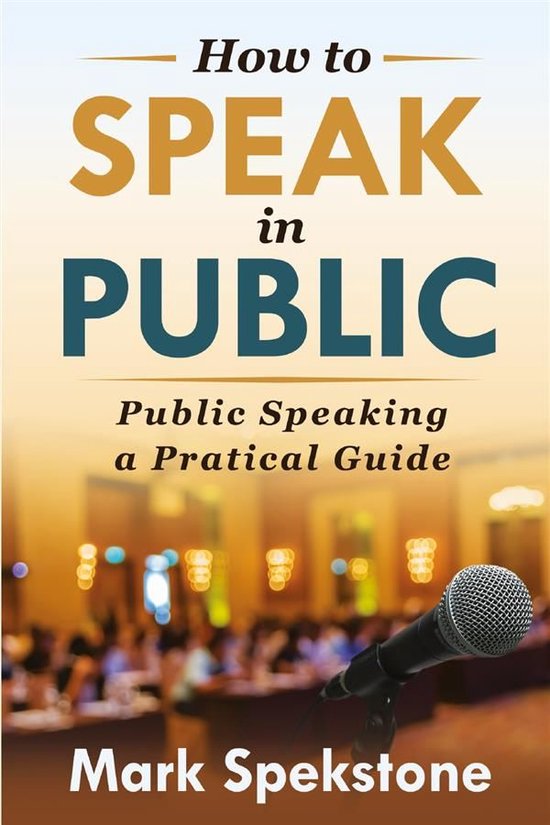 How to speak in public - cover