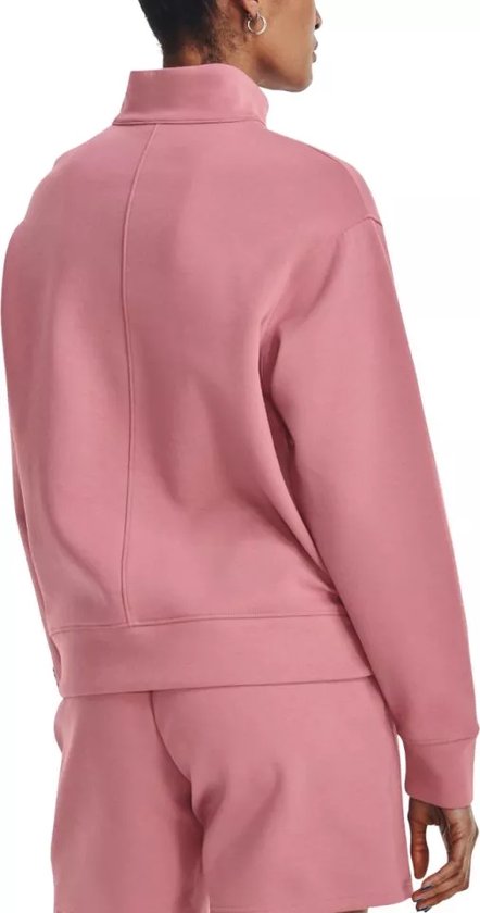 UA Summit Knit 1/2 Zip-pink Size : LG