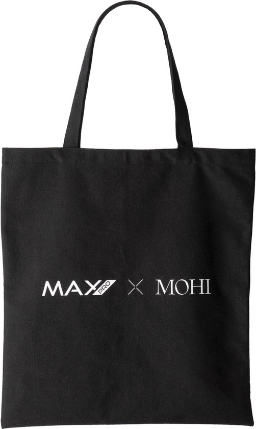 Max Pro x MOHI Tote Bag - Katoenen Tas - Shopper - Crossbody - Handtas - Ideaal voor Boodschappen, Weekendjes Weg, en Meer - Tassencollectie