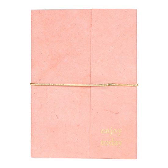 Return to Sender Notitieboek Enjoy today - A6 - Lokta Papier