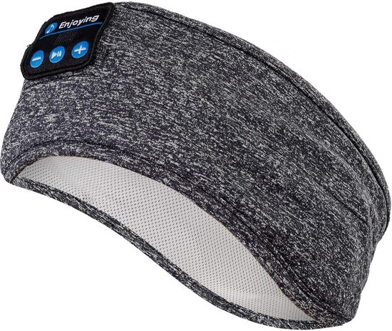 Bluetooth-hoofdband-slaapkoptelefoon met HD-stereoluidsprekers - ideaal voor sport en zijslapers