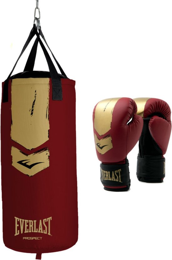 Boxing Sac Sport Everlast KIT SAC LOURD EVERLAST PROSPECT 2, ROUGE
