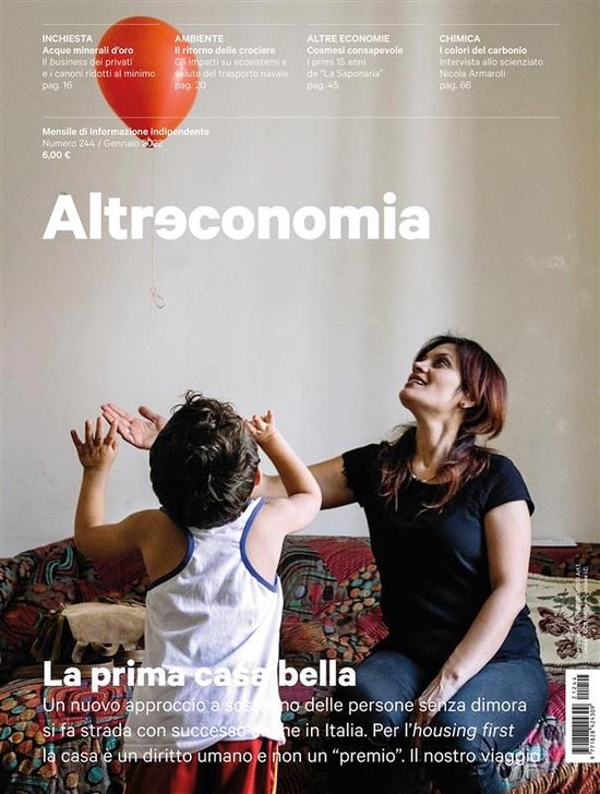 Altreconomia 244 - Gennaio 2022 - cover