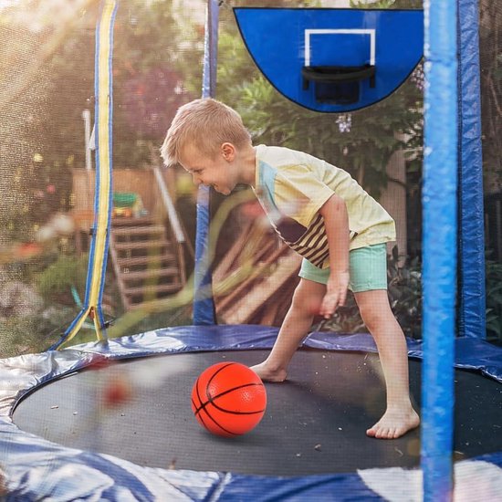 Ensemble de paniers de basket pour trampoline - Facile à installer - Sports d'intérieur et d'extérieur