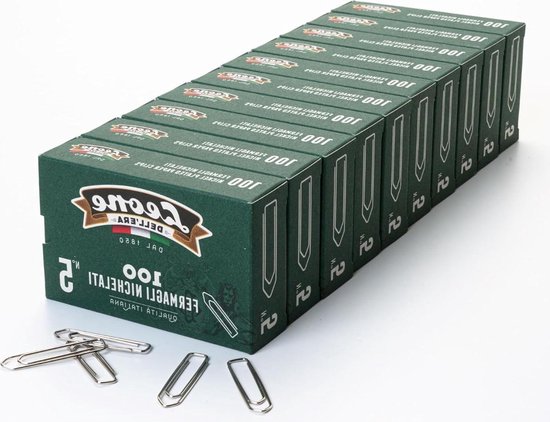 100 stuks Ottonati Astra nr. 12 (70 mm) - karton 100 stuks - leeuw Dell'Era Made in Italy 100 stuks Ottonati Astra nr. 12 (70 mm) - karton 100 stuks - leeuw Dell'Era Made in Italy