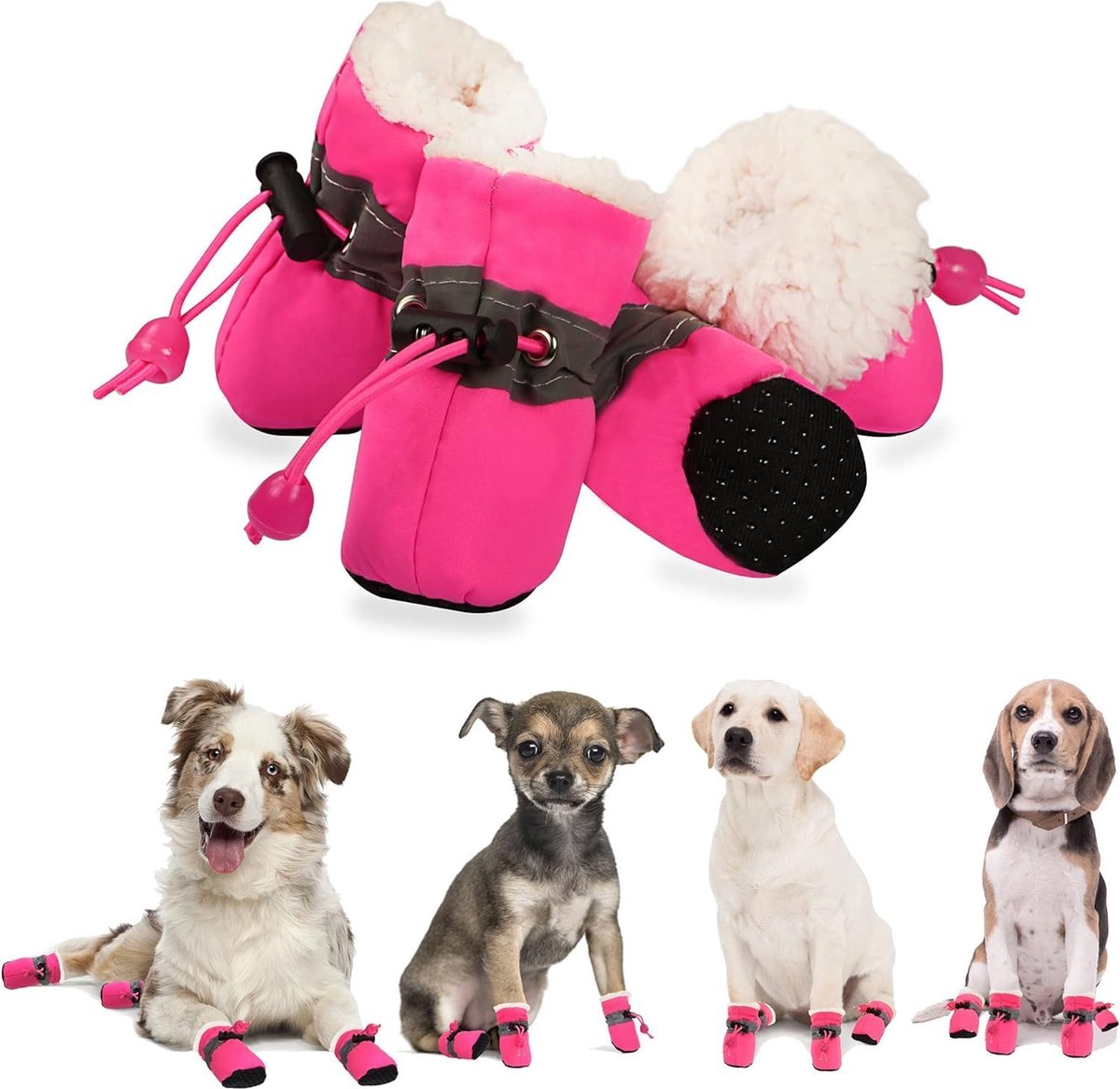 Lexium Hondenschoenen pootbeschermer - Hondenschoenen - Pootbescherming hond - Hondenschoentjes - Hondenlaarzen