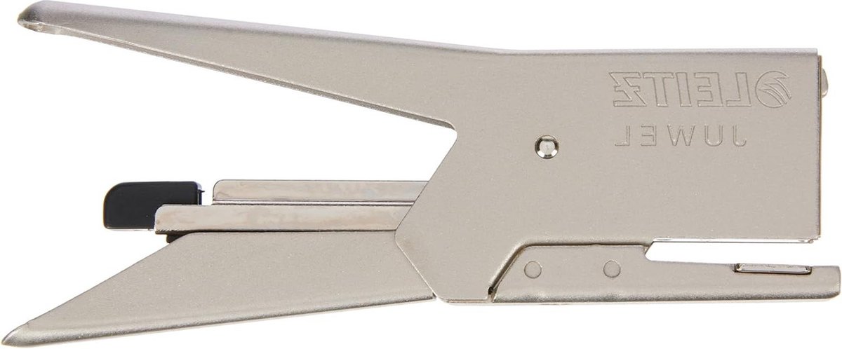 Ergonomisch ontwerp - Juwel 2000 niettang voor 12 vellen - Achterlaadmechanisme - Metaal - 4 mm nietjes