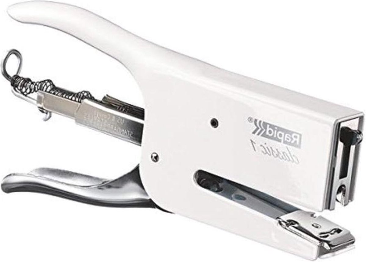 Retro nietmachine met metalen klemmen - compatibel 24/6 en 24/8 mm - capaciteit 50 vellen - Coconut Kiss 5000491