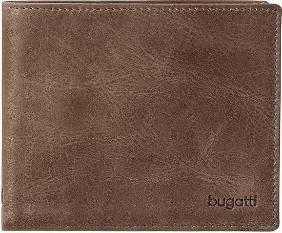 bugatti Portemonnee in leerlook, model 'Punto' in zwart online kopen | P&C