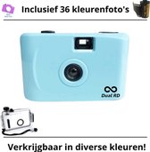 Wegwerpcamera - Met 36 Kleurenfoto's - herbruikbare camera waterdicht voor bruiloft, feesten of vakantie - Analoge Camera